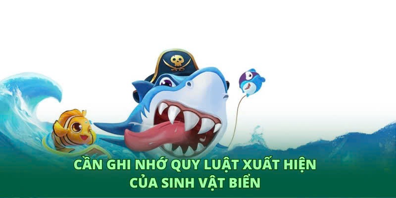 Hãy theo dõi quy luật bơi của mục tiêu lớn